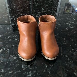 Baby Girl Zip Booties 5 (toddler)